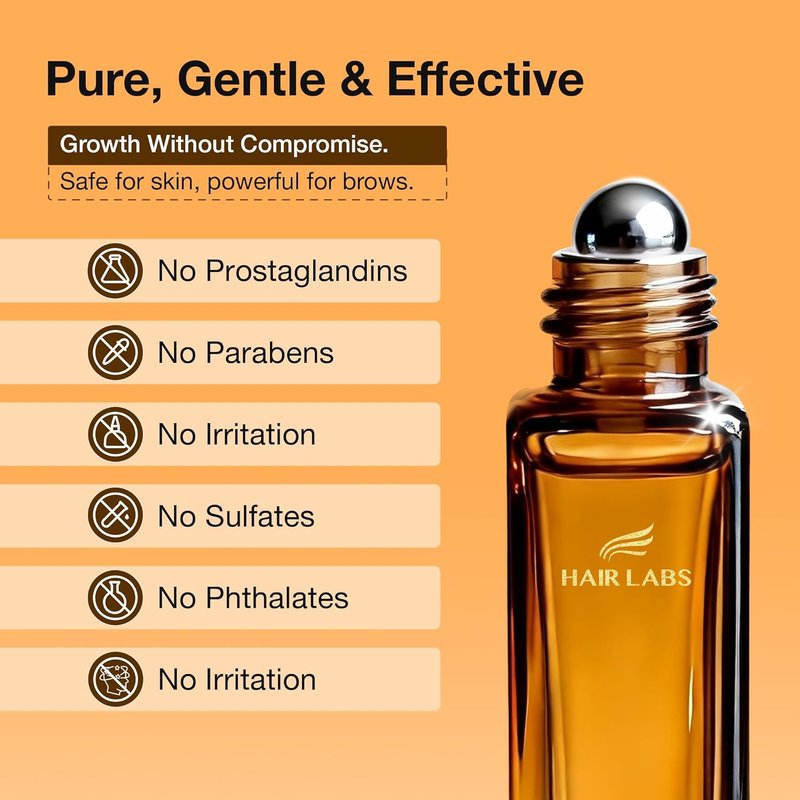 Skiennix Eyebrow Enhance Serum - 5 Peptides & Resurrection Plant for Fuller, Healthier Brows | 8ml