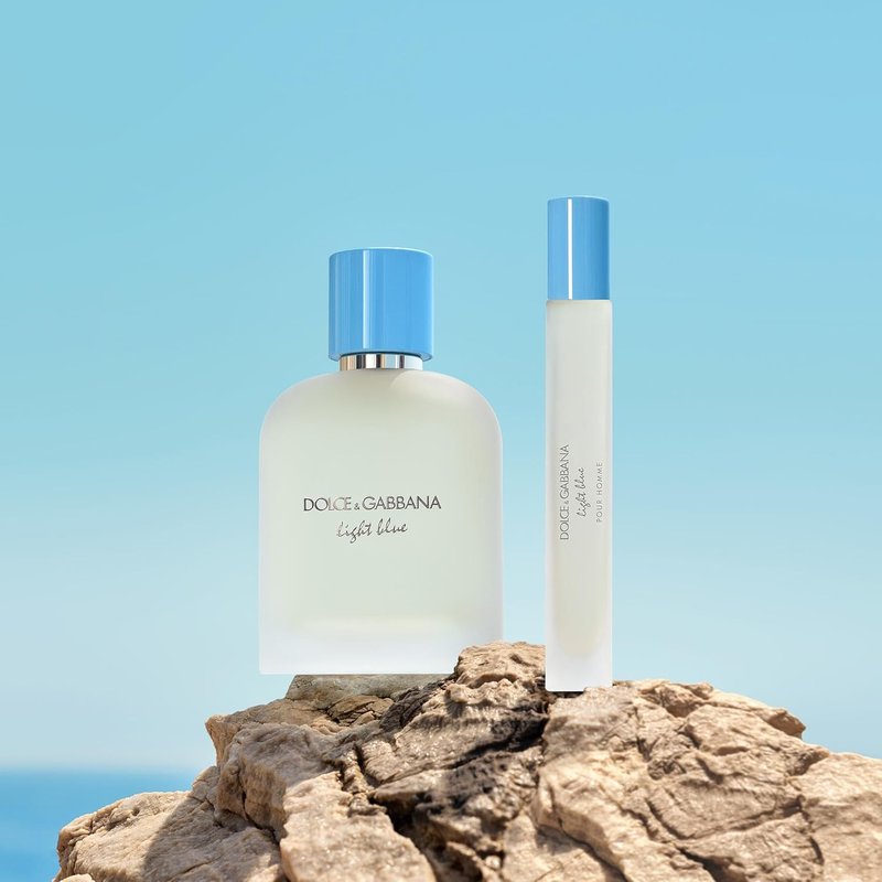 Dolce&Gabbana Light Blue Pour Homme - Men's Eau De Toilette Spray | Fresh Citrus Fragrance