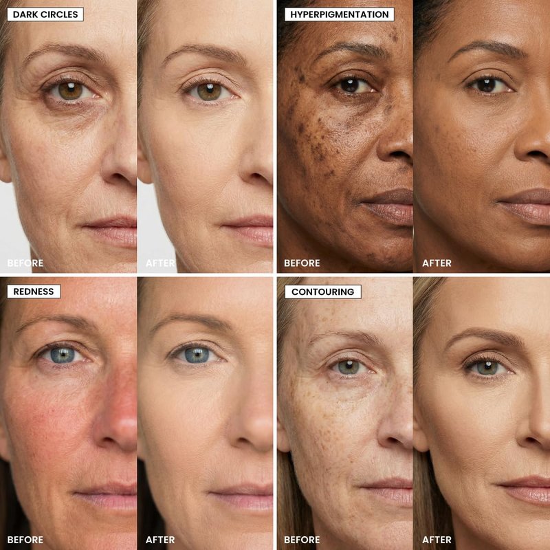 Prime Prometics Perfecting Concealer Pencil for Mature Women – Covers Dark Circles, Age Spots & Redness – Medium-to-High Coverage – 12-Hour Waterproof Wear – Self-Setting & Crease-Free (Butterscotch)