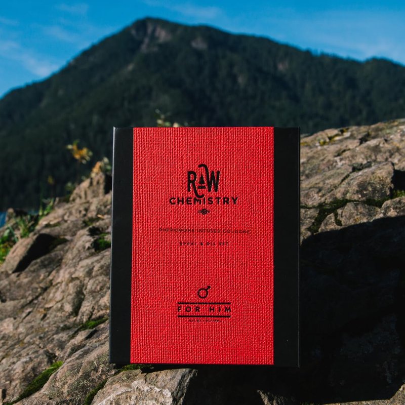 RawChemistry for Him Set - A Pheromone Infused Cologne Gift Set - Bold, Extra Strength Formula…