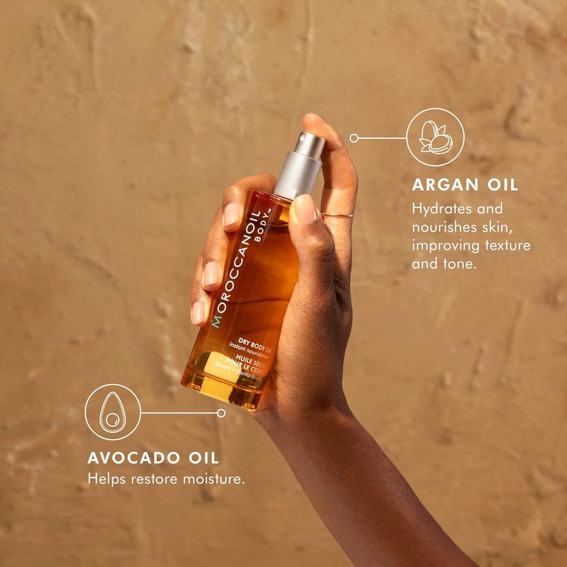 Moroccanoil Dry Body Oil - Nourishing Hydration for Silky Smooth Skin | Lightweight Formula