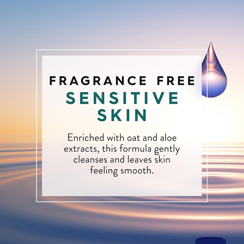 JASON Sensitive Skin Body Wash - Fragrance-Free Formula for Gentle Clean | 30 Fluid Ounces