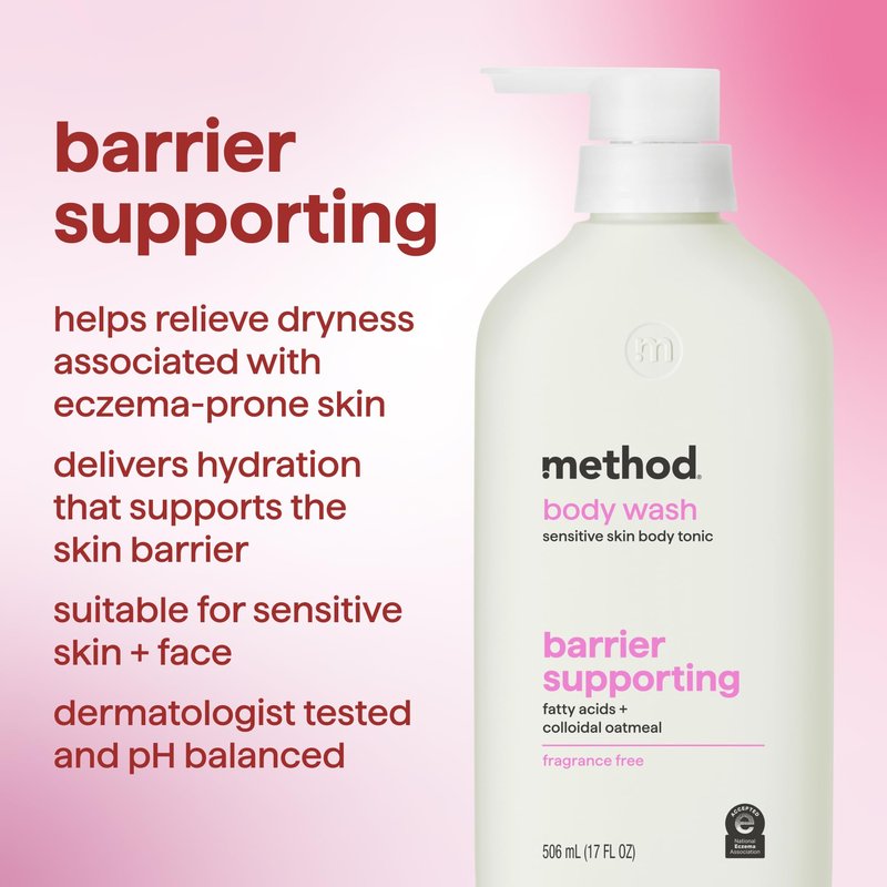 Method Body Wash, Sensitive Skin Body Tonic - Fragrance Free, 17 oz