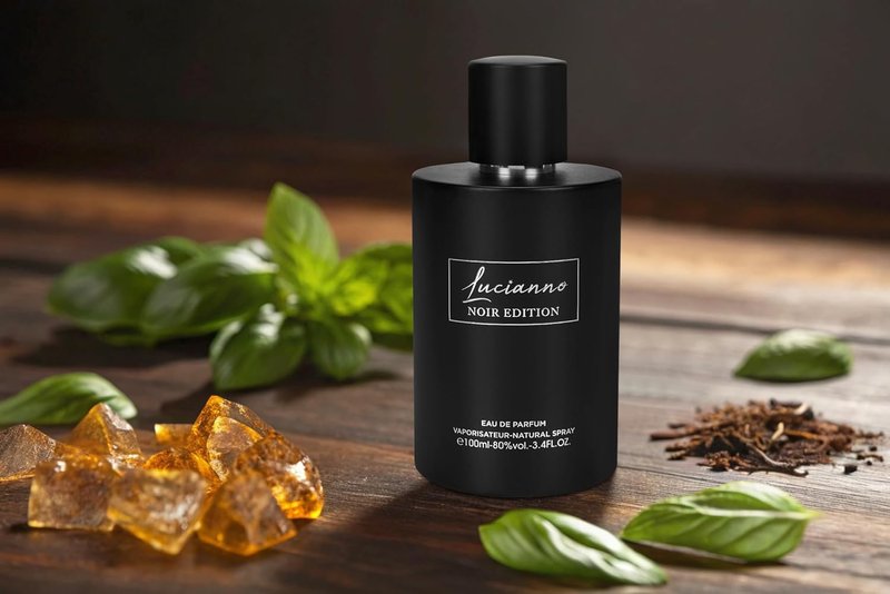 Lucianno Noir Edition EDP Perfume for Men - Long-Lasting Woody Spicy Fragrance | 100mL, Bold & Luxurious Scent