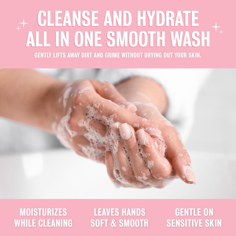 Rebel Green Fresh & Clean Hand Soap - Natural Liquid Hand Soap for Bathroom & Kitchen - Pink Lilac, 12 Fl oz, Pack of 2