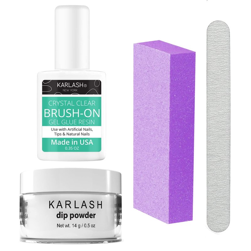 Karlash Nail Repair Kit - Quick Fix for Broken, Cracked, and Split Nails | Crystal Clear Solution