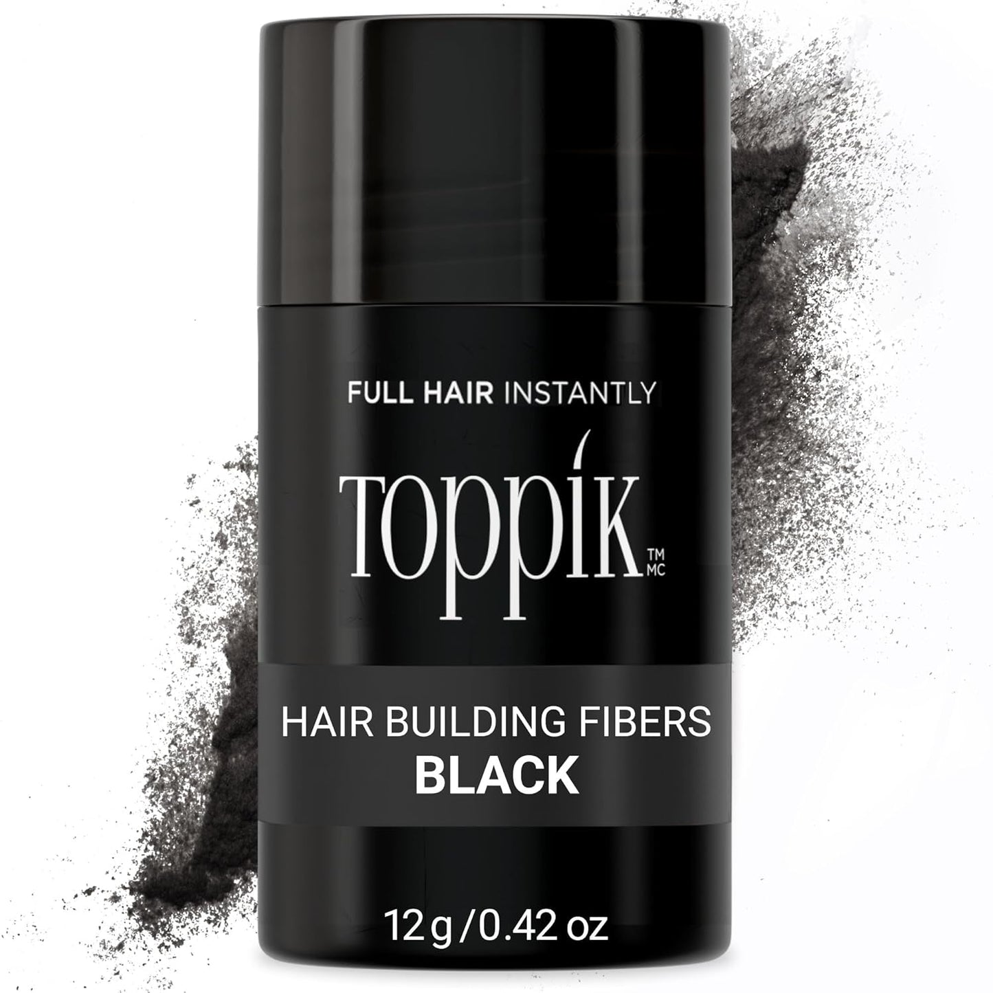 Toppik Hair Building Fibers - Instantly Thicker, Fuller Hair for Fine or Thinning Hair | 9 Shades Available
