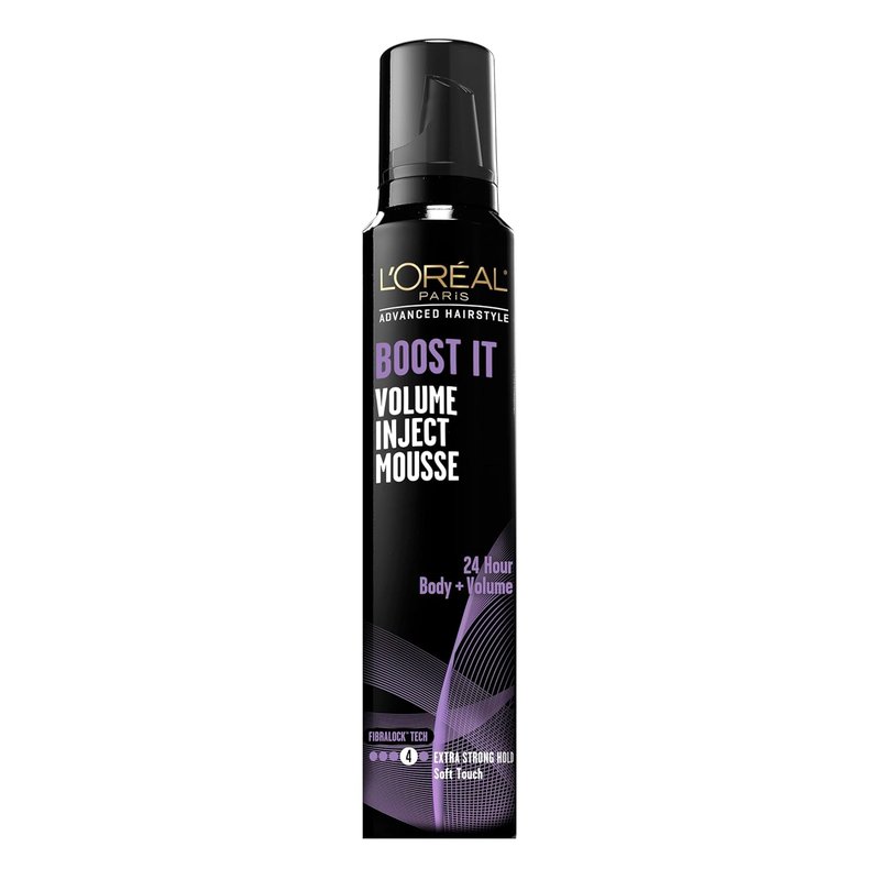 L'Oreal Paris Hair Care - Advanced Hairstyle Boost It Volume Inject Mousse | 8.3 Ounce for Maximum Volume