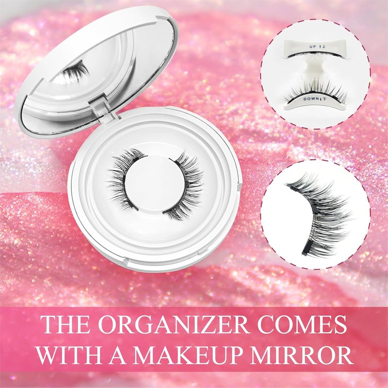 Magnetic Eyelashes - Natural-Looking, No Adhesive, Soft & Comfortable | Reusable 1 Pair