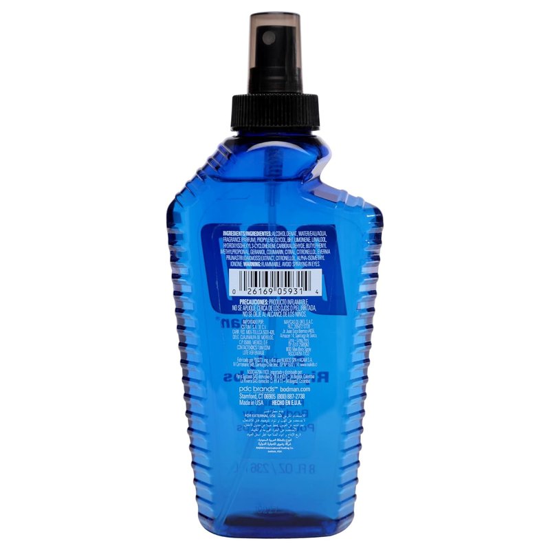 BOD Man Fragrance Body Spray - Really Ripped Abs | 8 Fl Oz Refreshing Scent for All-Day Wear