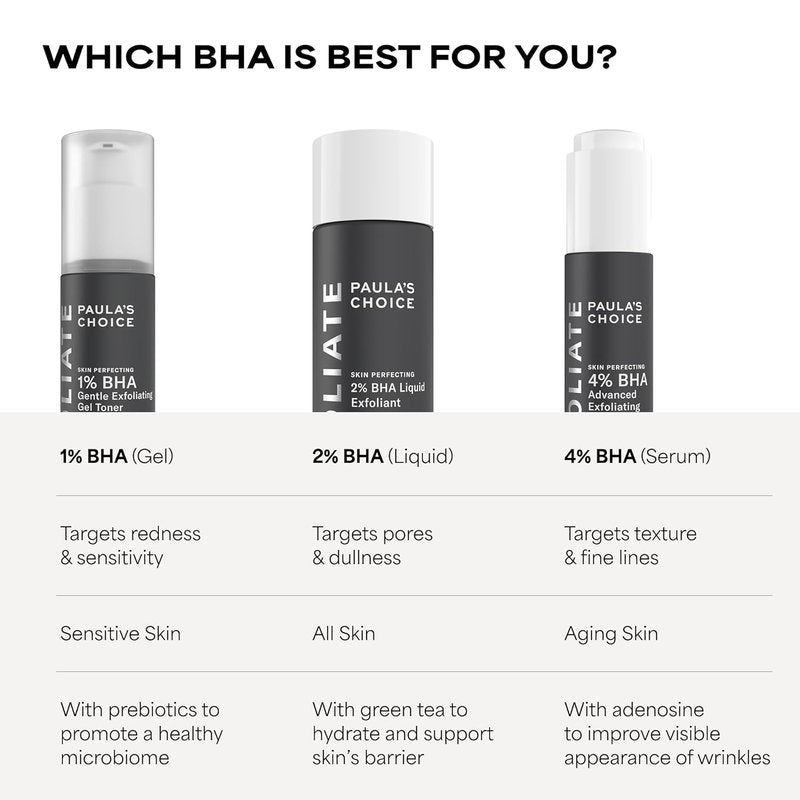 Paula's Choice Skin Perfecting 2% BHA Liquid Exfoliant - Salicylic Acid Facial Polish for Pores & Fine Lines | Fragrance-Free, 4 oz