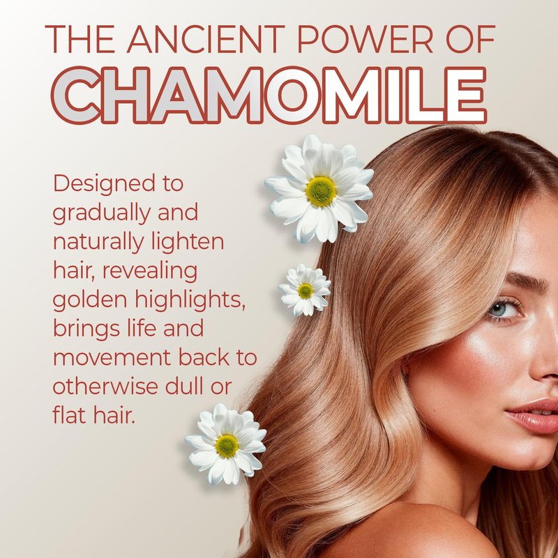 Grisi Manzanilla Hair Lotion - Chamomile Hair Lightening Spray for Natural Highlights | 8.4 Fl Oz, 2-Pack