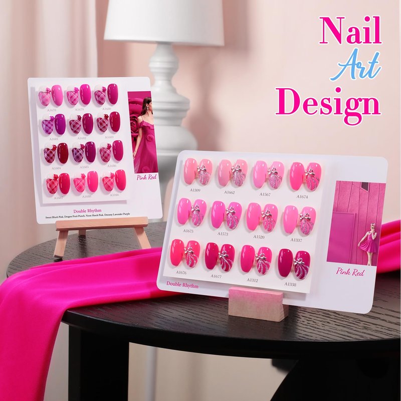 Double Rhythm 28Pcs 0.5Oz Gel Nail Polish Set Same Color Same Bottle Gel Polish Kit Nail Art Manicure Salon DIY at Home for Women
