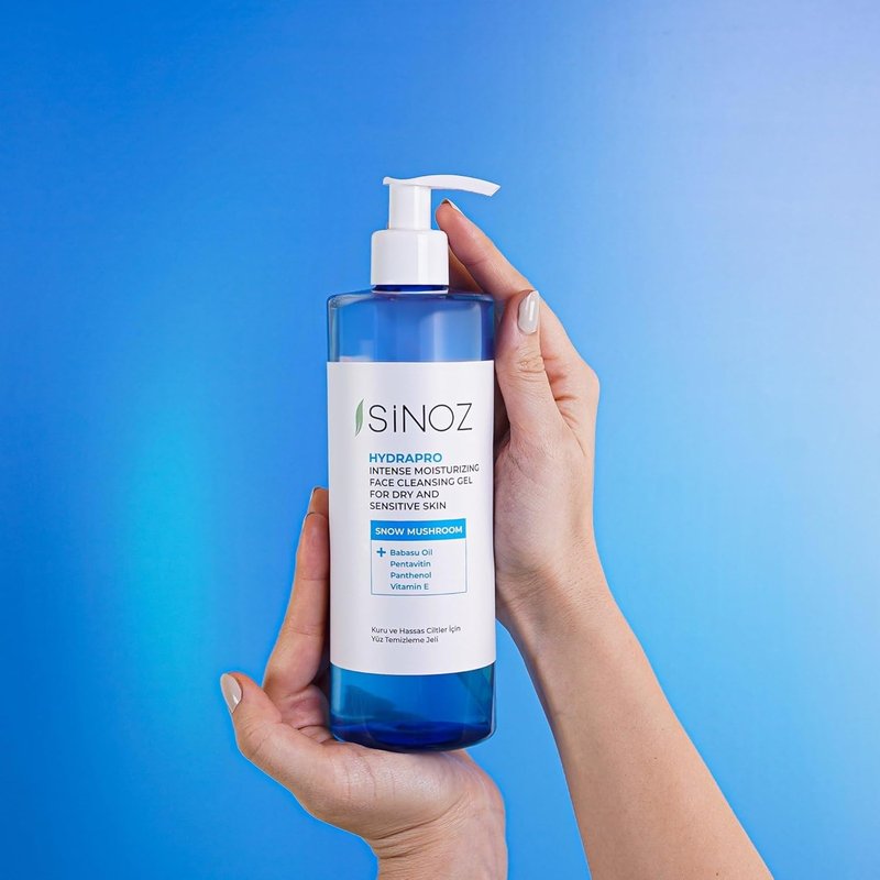 Hydrapro Hydrating Face Cleansing Gel - Intense Moisturizer for Dry & Sensitive Skin