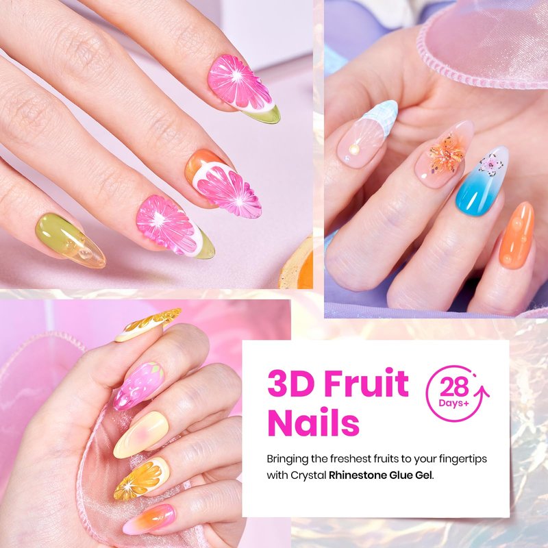Beetles Jelly Gel Nail Polish Set - 20 Colors Summer Neon Rainbow Pink Yellow Purple Glitter Gel, Soak Off UV LED Gel Nail Kit with Base Matte Top Coat DIY Nail Art Sunbeam Jelly Gift for Women