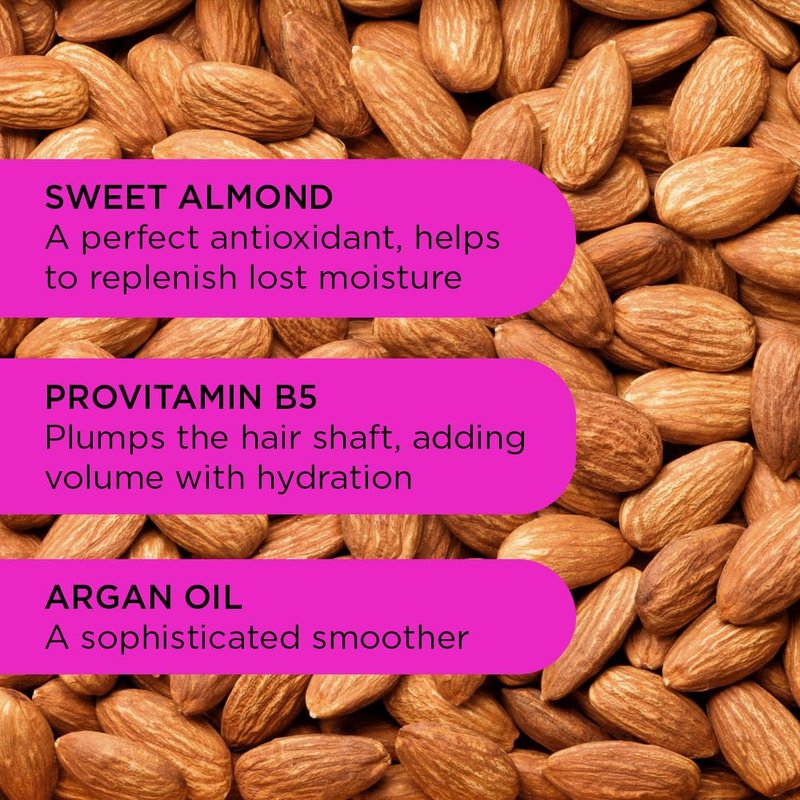 Noughty 97% Natural Thirst Aid Conditioning and Detangling Spray, Leave In Hair Detangler Treatment for Dry and Damaged Hair, with Sweet Almond Oil, Sulfate Free Vegan Haircare 6.7fl.oz