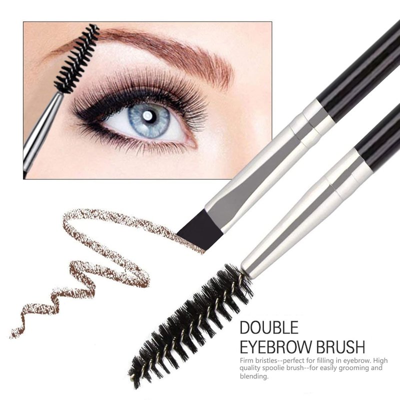 FITDON Eyebrow Grooming Set - Precision Tweezers, Curved Scissors & 3 Brow Razors | Complete Eyebrow Care Kit