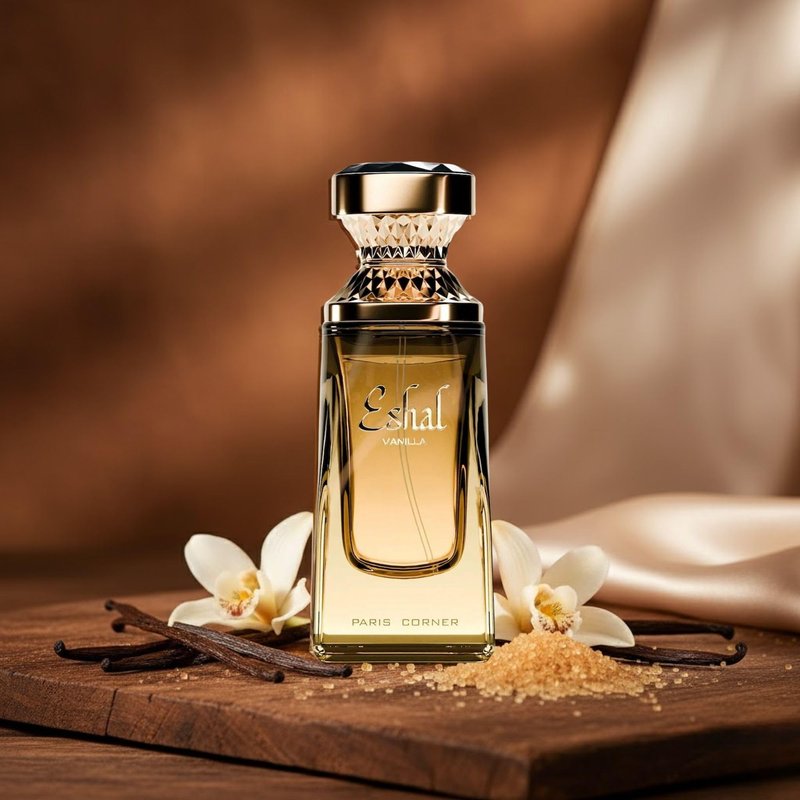 Paris Corner | Eshal Vanilla EDP 3.4 Fl Oz | Perfume for Women | Sweet, Warm, Sensual & Long-Lasting Fragrance | Indulge in Sugary, Vanilla, Musk Notes