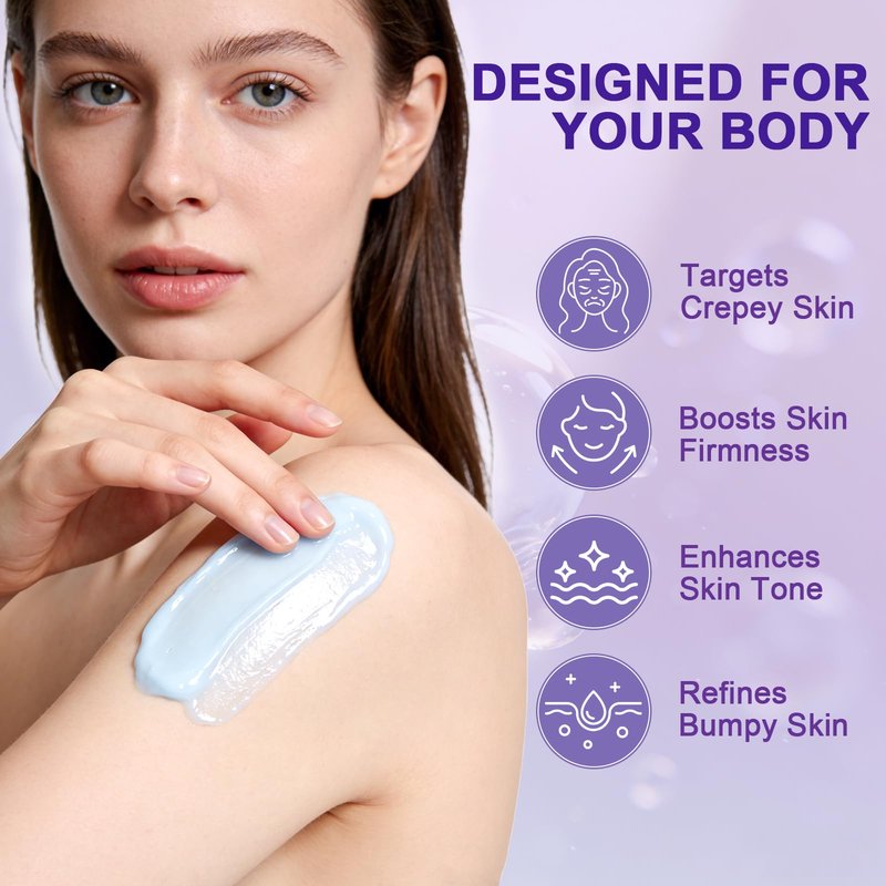 OLV Overnight Toning Whip, Body Firming Cream for Women, Anti Wrinkle Moisturizing Toning Whip, Smooth & Tight Skin Help Target The Appearance Of Loose Skin for All Skin Types (3.38 oz)