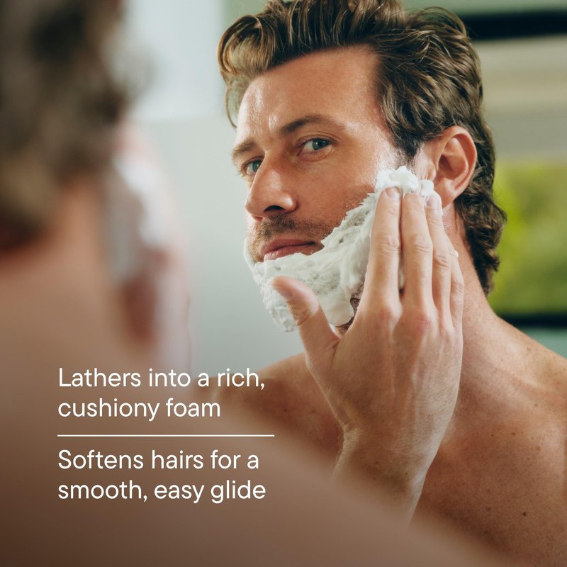 Harry's Plus Shaving Kit for Men - Premium Handle, 5 Razor Blade Cartridges, Foaming Shave Gel, and Travel Blade Cover - TSA Approved Travel Essentials - Advanced Pivoting System - Clay