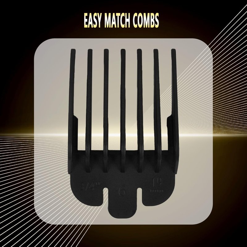 **Professional Hair Clippers for Men - Heavy Duty Cordless Barber Kit | Rechargeable Electric Fade Trimmer**