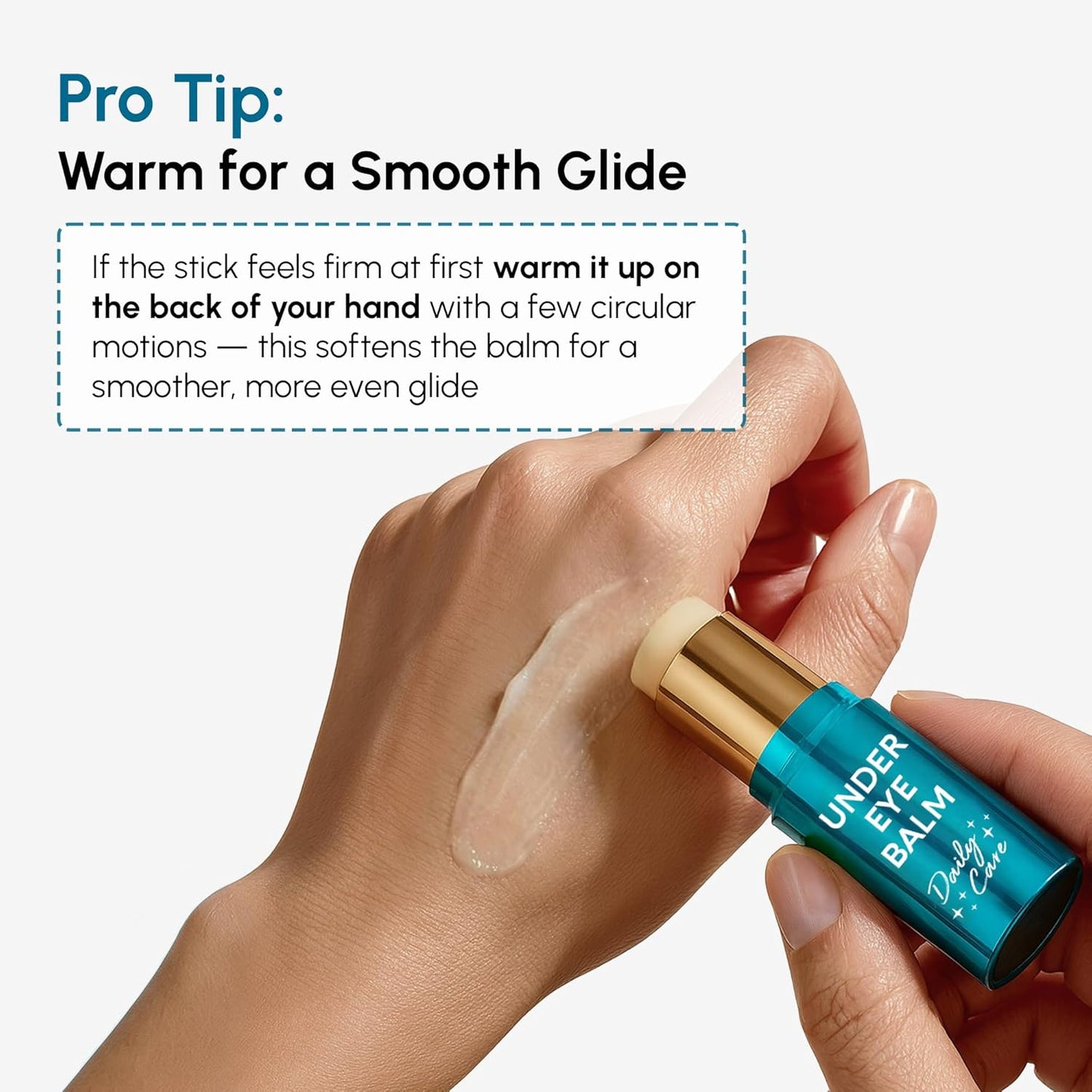 Under Eye Balm Stick - Retinol & Ceramide Complex for Dark Circles | Anti-Wrinkle Hydrating Skincare