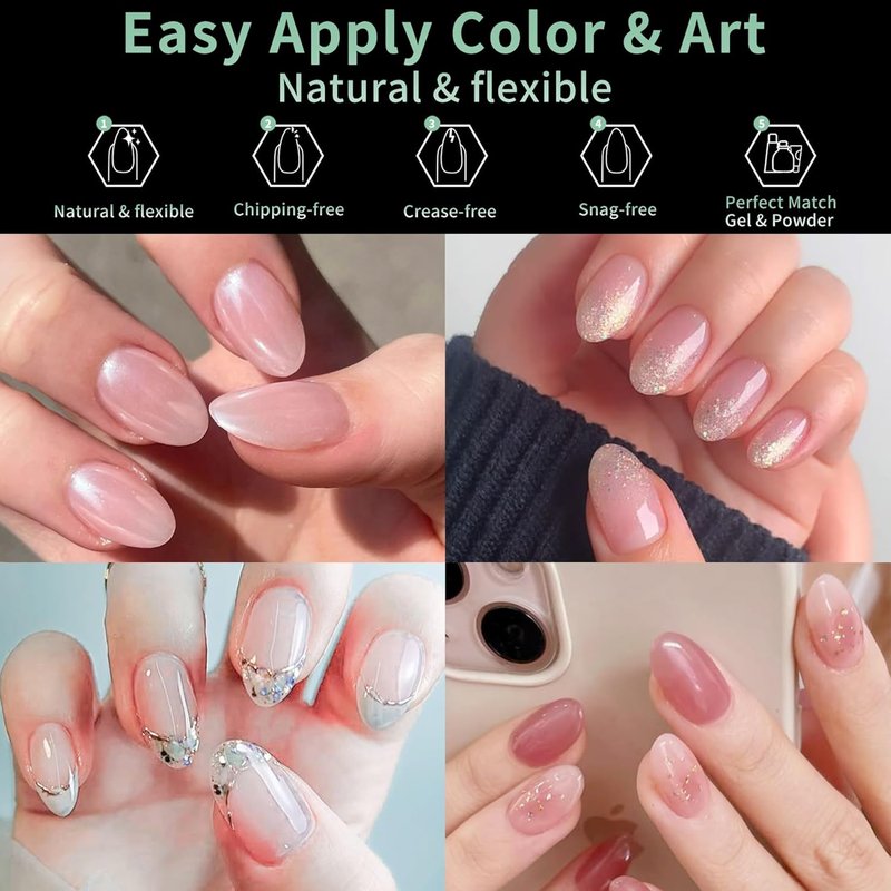 Nail Glue Remover - 2-in-1 Stick & Pen Design for Press-On Nails | 5ml Each, 216pcs Acrylic Tips