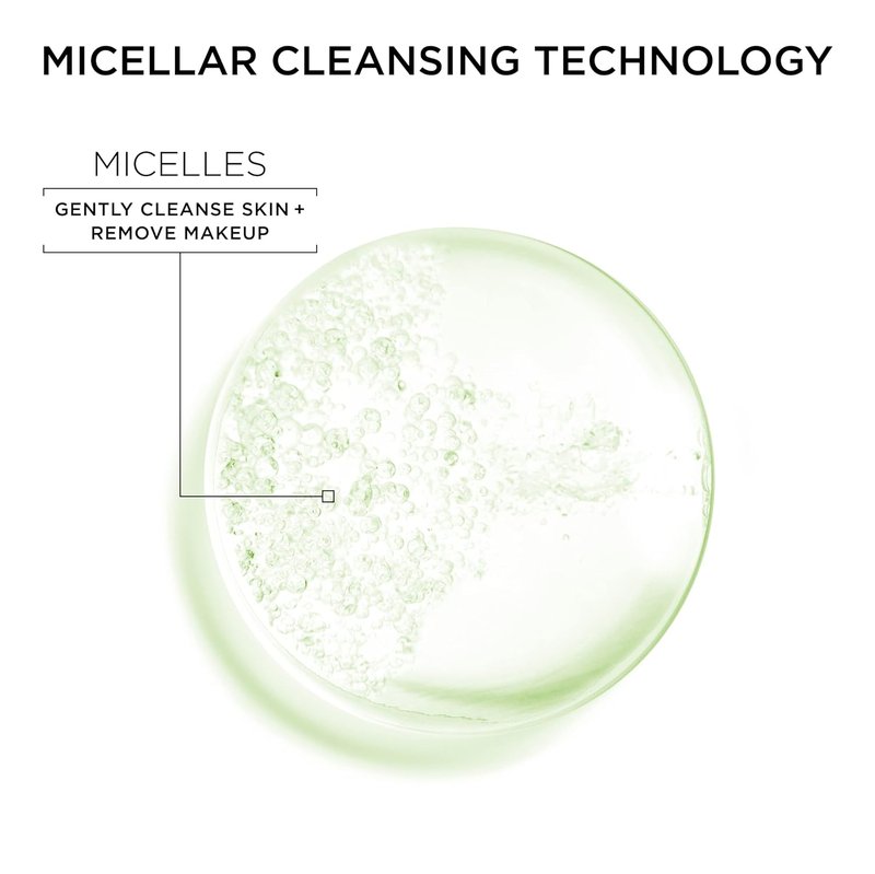 Garnier Micellar Water - Oily Skin Facial Cleanser & Makeup Remover | Mattifying, 13.5 Fl Oz