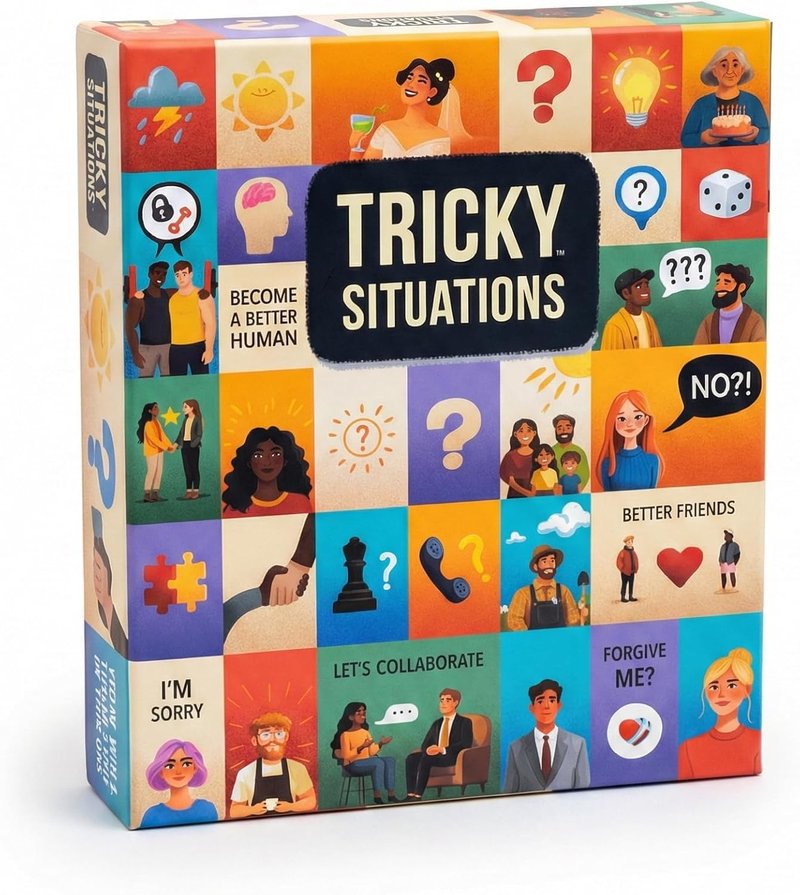 Conflict Resolution Board Game for Teens & Adults - Practice Real-Life Skills | Family Game Night | Ages 13+