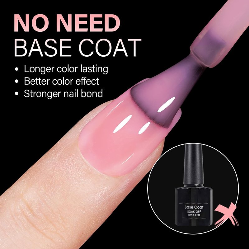 Coffin Nail Tips - 450PCS Full Cover Clear Acrylic Gel | Double-Sided Matte Press-On Nails in 15 Sizes