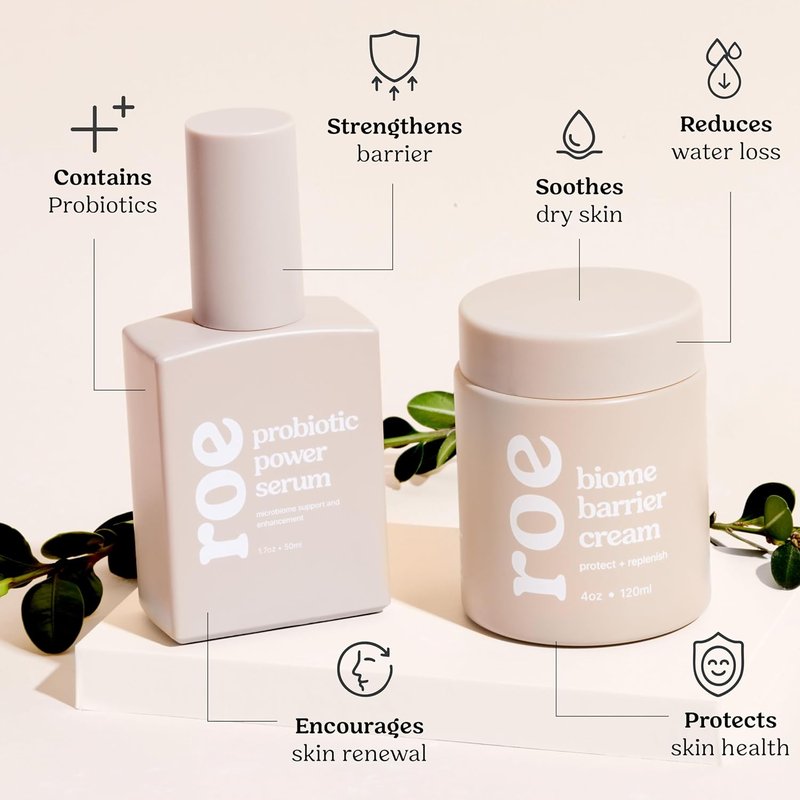 Roe Wellness Baby Cream & Serum Power Pair - Hydrating Skincare for All Ages | Body & Face Care for Toddlers & Newborns