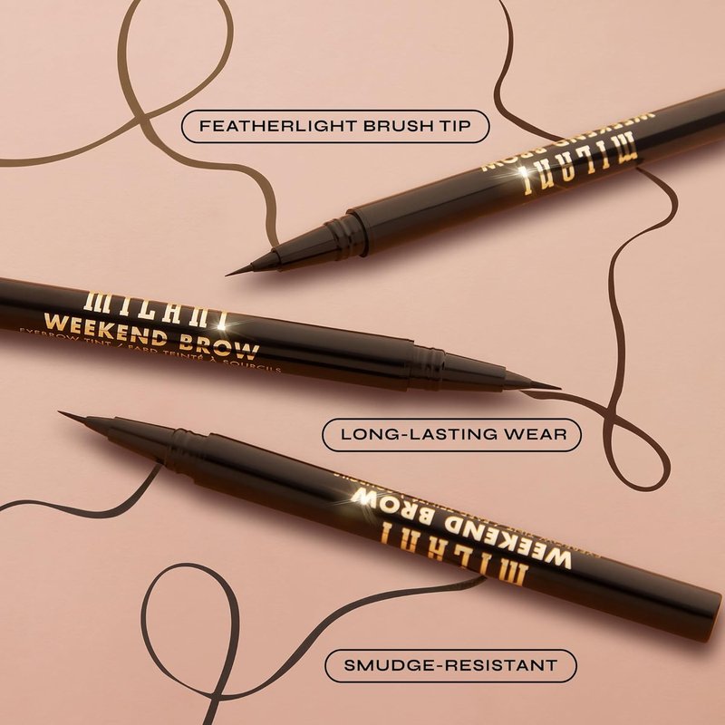 Milani Weekend Brow Eyebrow Tint - Long-Lasting Formula in 140 Espresso Shade