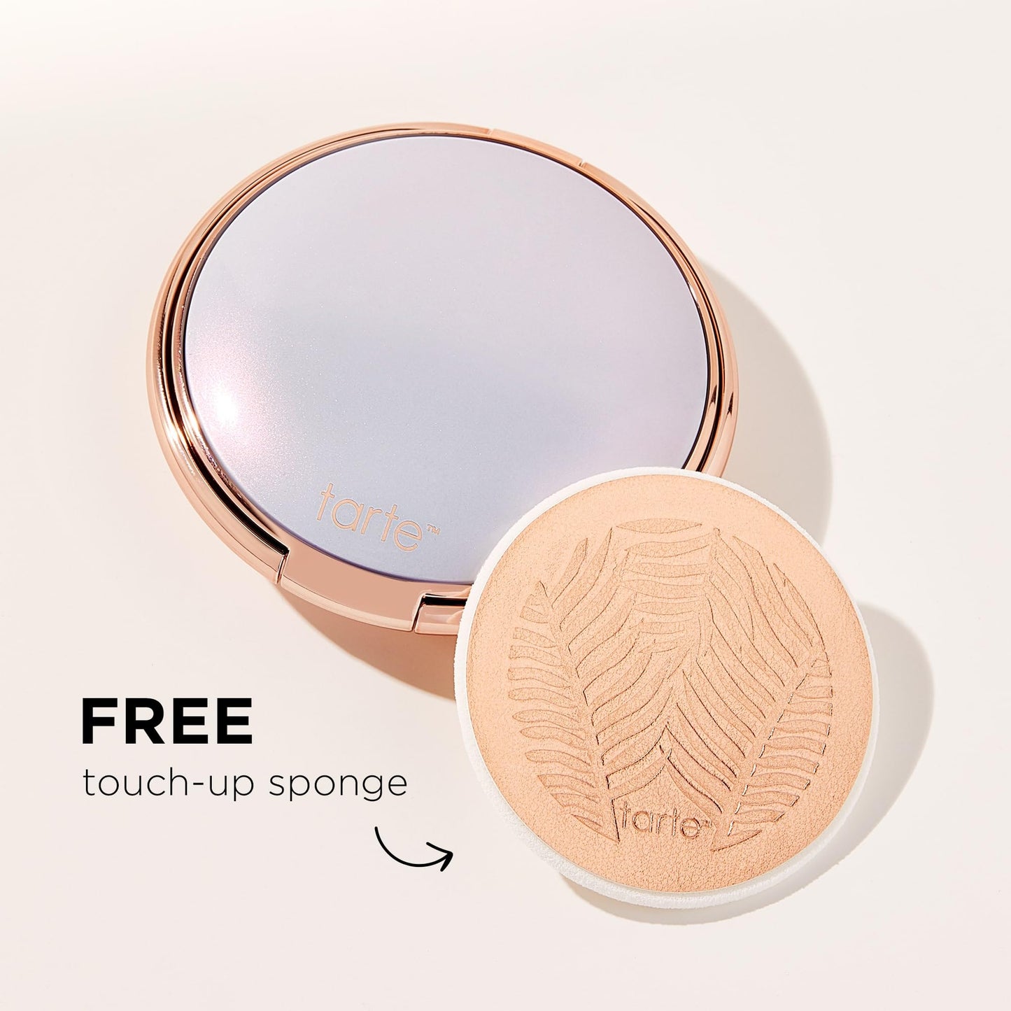 tarte Amazonian clay blurring powder foundation – Buildable Light-to-Medium Coverage, Natural Matte Longwear Finish, Blurs look of Pores, Vegan & Cruelty-Free, full size, 20N light neutral