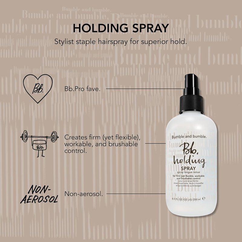 Bumble and Bumble Non-Aerosol Hair Spray - Firm Hold for All Hair Types | 8.5 Fl Oz