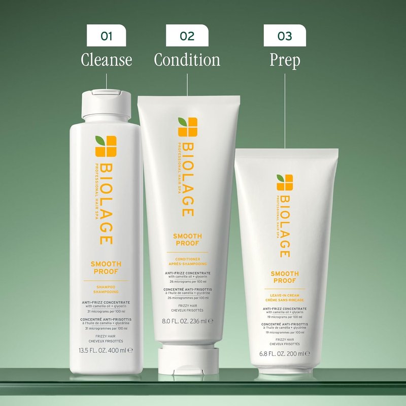 Biolage Smooth Proof Conditioner - Frizz Control & Nourishing Formula for Manageable Hair | 13.5 oz
