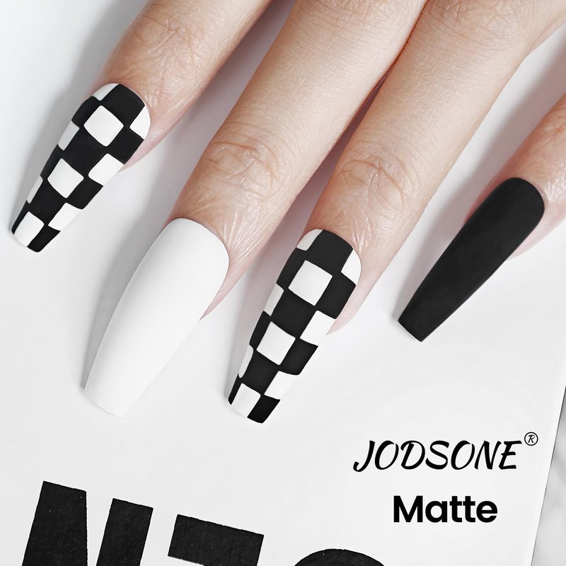 JODSONE White Gel Nail Polish - 18ml Soak Off UV Gel for Salon Quality Manicure at Home