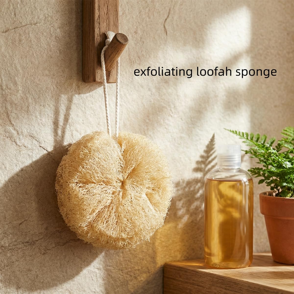 Natural Loofah Sponges 2 Pack of Organic Loofahs（Two Whole loofah） Exfoliating Scrubber Friendly 100% All Natural luffa Cleaning for Deep Clean Skin Care Bath Spa Shower Women