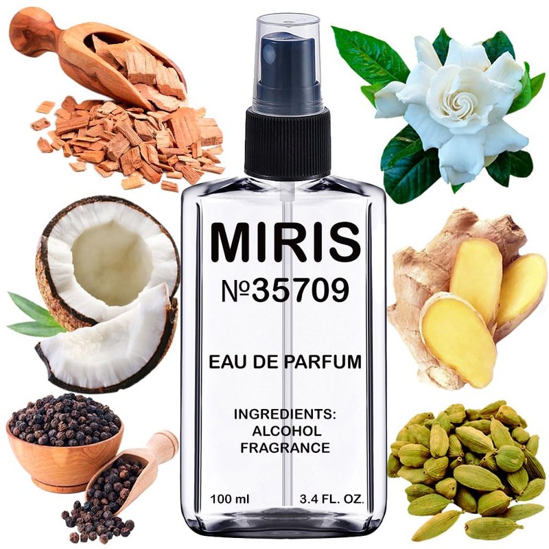 MIRIS Eau de Parfum for Women | Long-Lasting Crystal Noir Inspired Fragrance - 3.4 Fl Oz / 100 ml