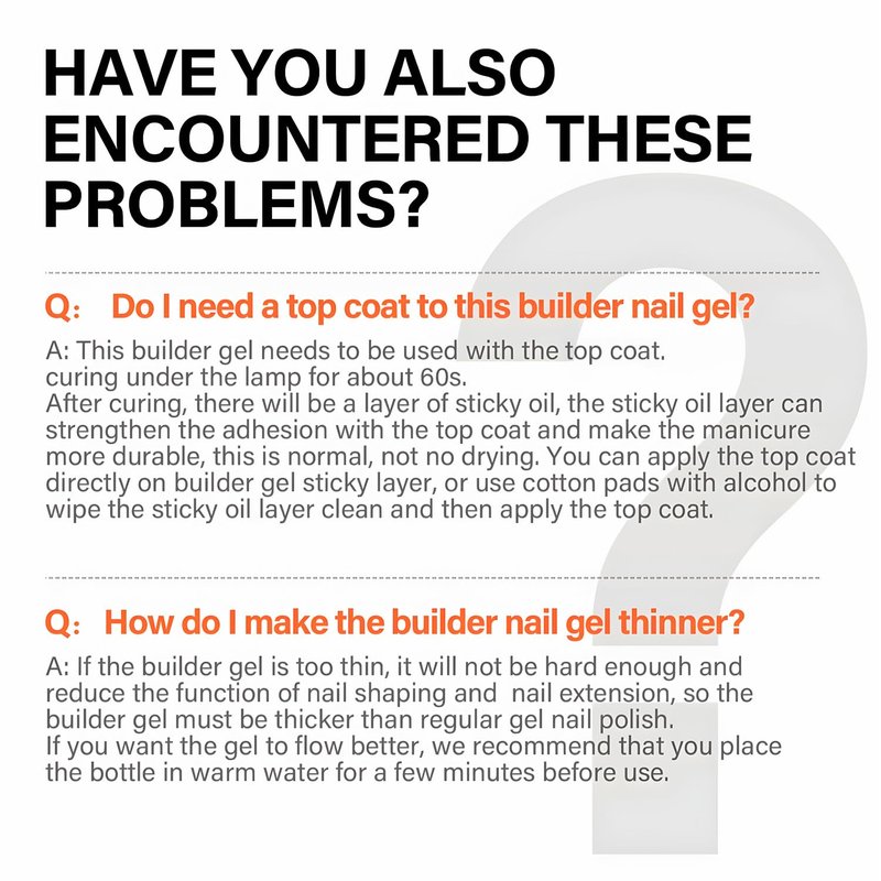 Builder Gel for Nails 5 in 1 ， Strengthener Gel Translucent Cover Hard Nail Extension Brush in Bottle Base Coat ，Salon&DIY Art for Women (Jelly Neutral Pink)