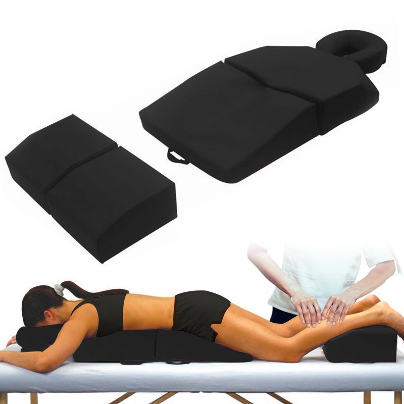 Amethyst Lake Pregnancy Massage Cushion, Prenatal Bolster Full Body Relaxing, Prenatal Pregnancy Positioning System, Ideal Cushion to Release Lower Back Pain.