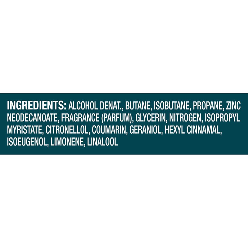 Degree Men Whole Body Deodorant Cool Rush Scent Aluminum Free 72H Odor Protection 2.9 oz