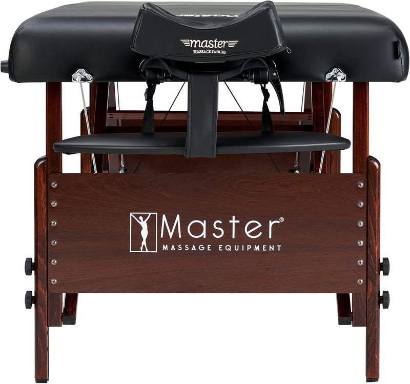 Del Ray Pro Portable Massage Table - 30” Adjustable Height, 750 lbs Capacity | Ideal for Lash, Spa & Tattoo Use