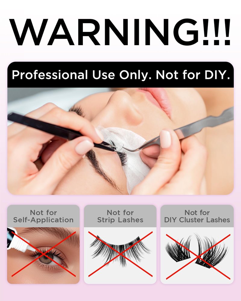BEYELIAN Sensitive Eyelash Extension Glue 0.17fl.oz/5ml / 1Sec Drying Time/Retention – 6-7 Weeks/Black Adhesive/Professional Hypoallergenic Formaldehyde-Free Lash Extension Glue Supplies
