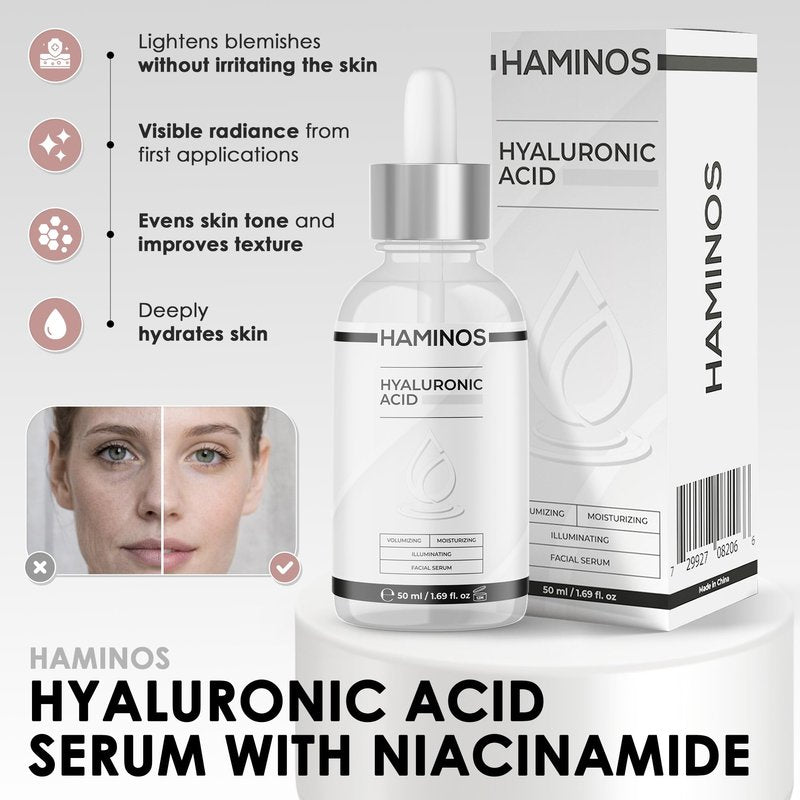 HAMINOS Microcurrent Facial Massager with 3D Roller, 3 Intensity Levels, Face Sculpting Tool for Jawline, Neck, Arms and Legs, Rechargeable Face Massage Tool for Skincare Routine