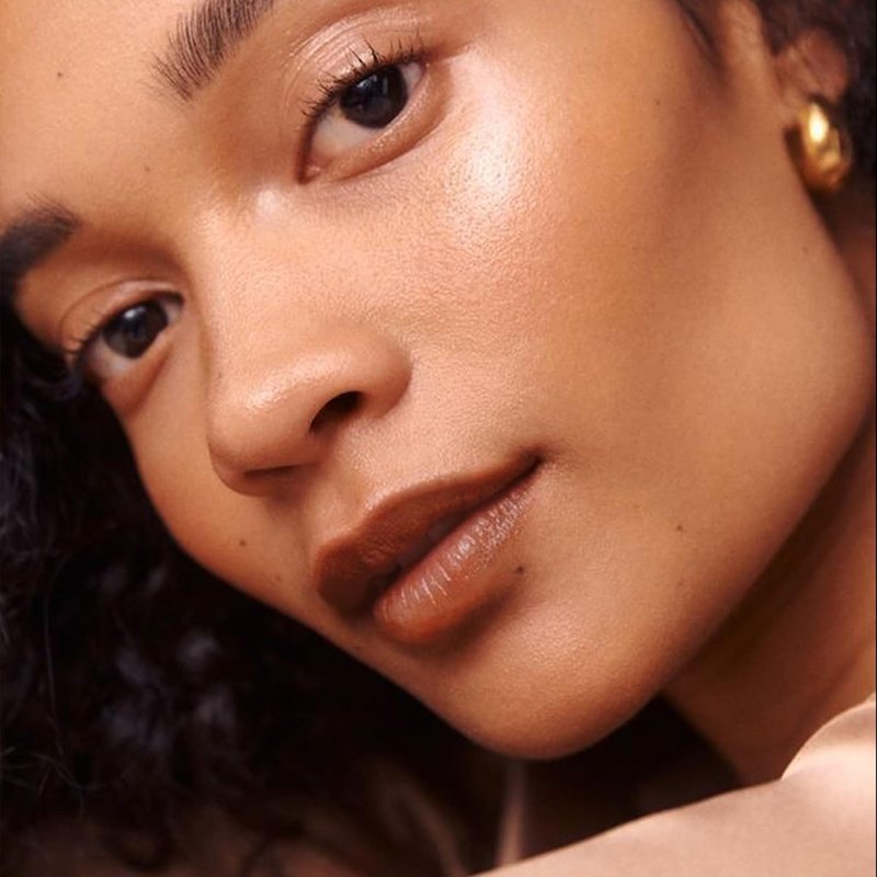 Brown Lipstick for Women - Moisturizing Tinted Lip Balm | Hydrating Glossy Finish for Dry Lips (DM72 Brown)