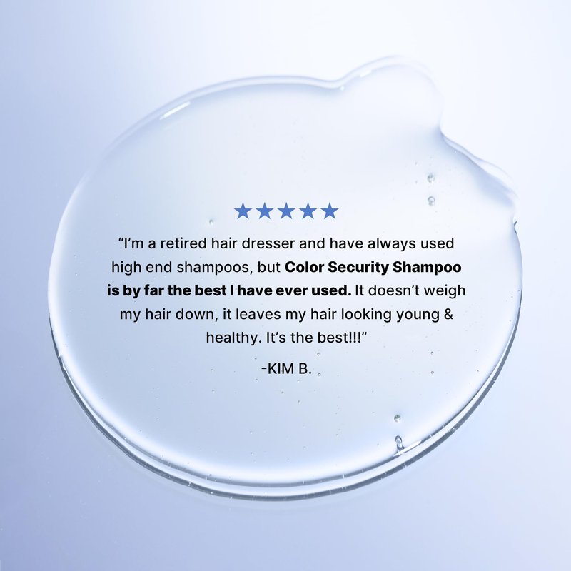 COLOR WOW Color Security Shampoo, 2.5 fl oz – Sulfate Free & Residue-Free Formula, Healthy Looking Hair & Scalp, Paraben Free Salon Quality