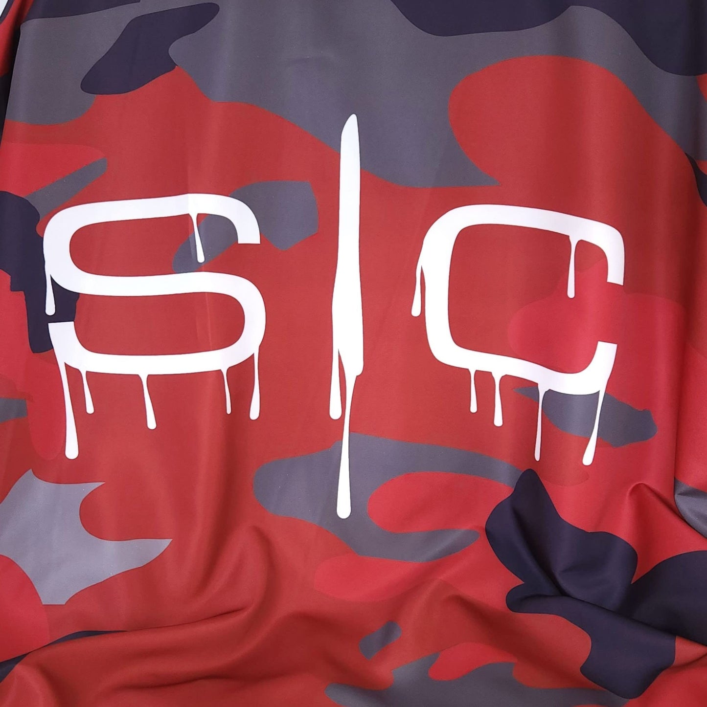 Stylecraft Professional Barber Water Resistant Hair Cutting Cape One Size (Red Camo)…