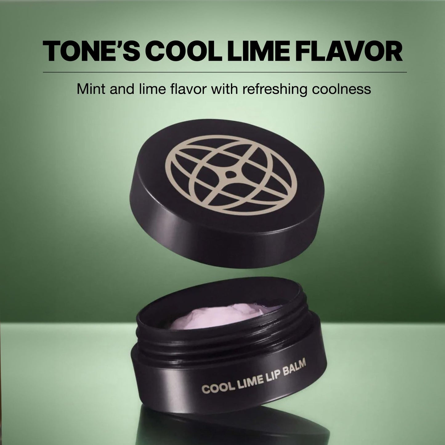 TONE Lip Balm for Men & Women, Cool Lime, Premium Lip Balm Multi-Pack with Cocoa Butter & Vitamin E for Smooth, Moisturized Lips, Paraben Free, Dermatologist Tested, 0.36 oz (Pack of 5)