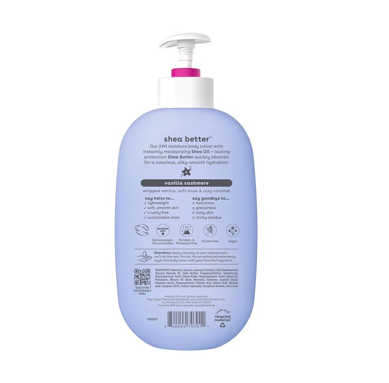 Eos Shea Better Body Lotion Bundle - Nourishing Hydration in All Scents | Perfect for All Skin Types