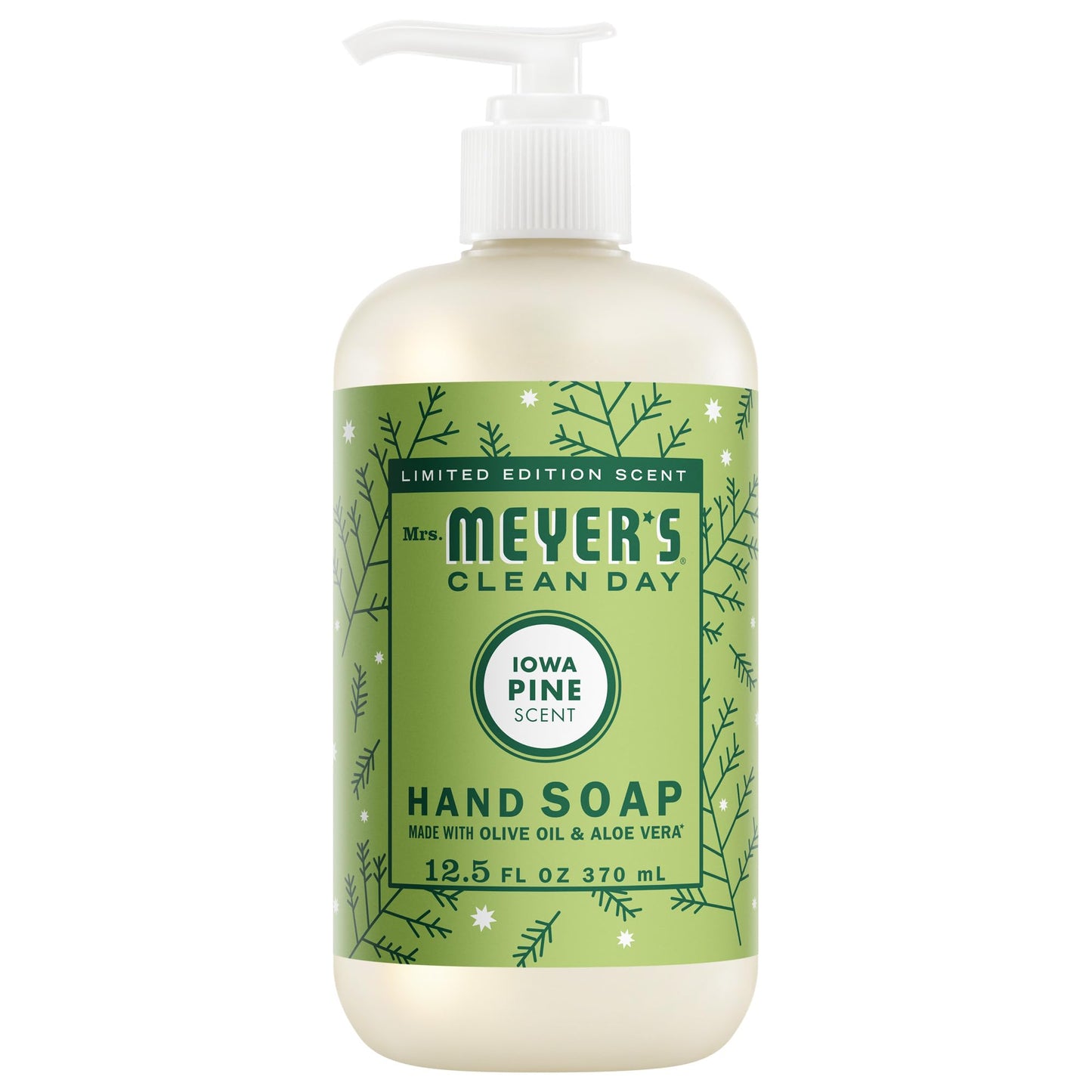 MRS. MEYER'S CLEAN DAY Hand Soap, Iowa Pine Scent, 12.5 Fl Oz Bottle